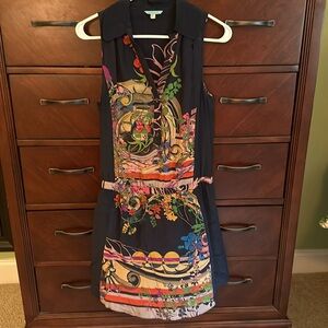 Anthropologie silk dress